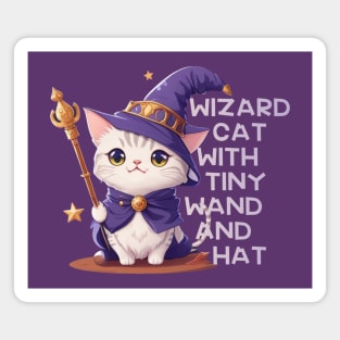 wizard cat Magnet